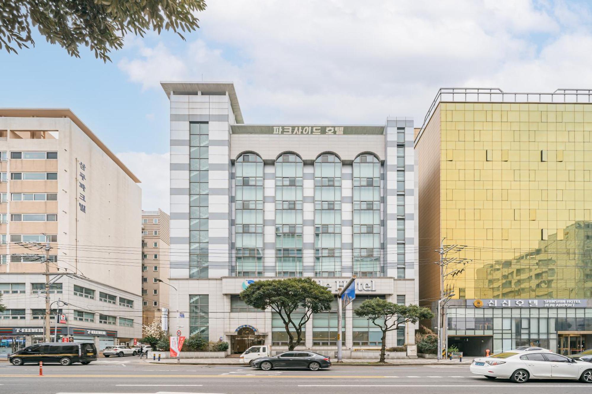 Jeju Parkside Tourist Hotel Exterior foto